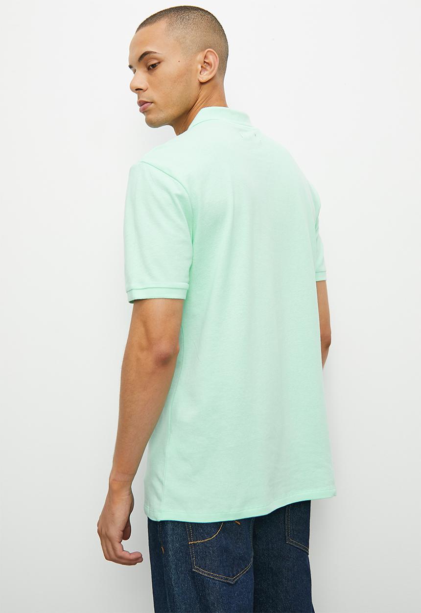 Superbalist - Luka pique short sleeve slim golfer - mint