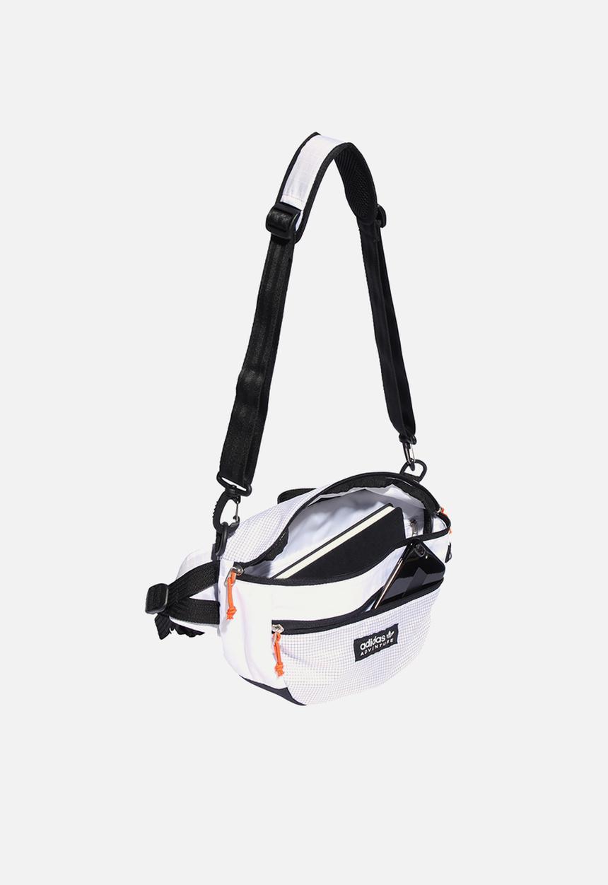 adidas Originals - Waistbag l - white/black