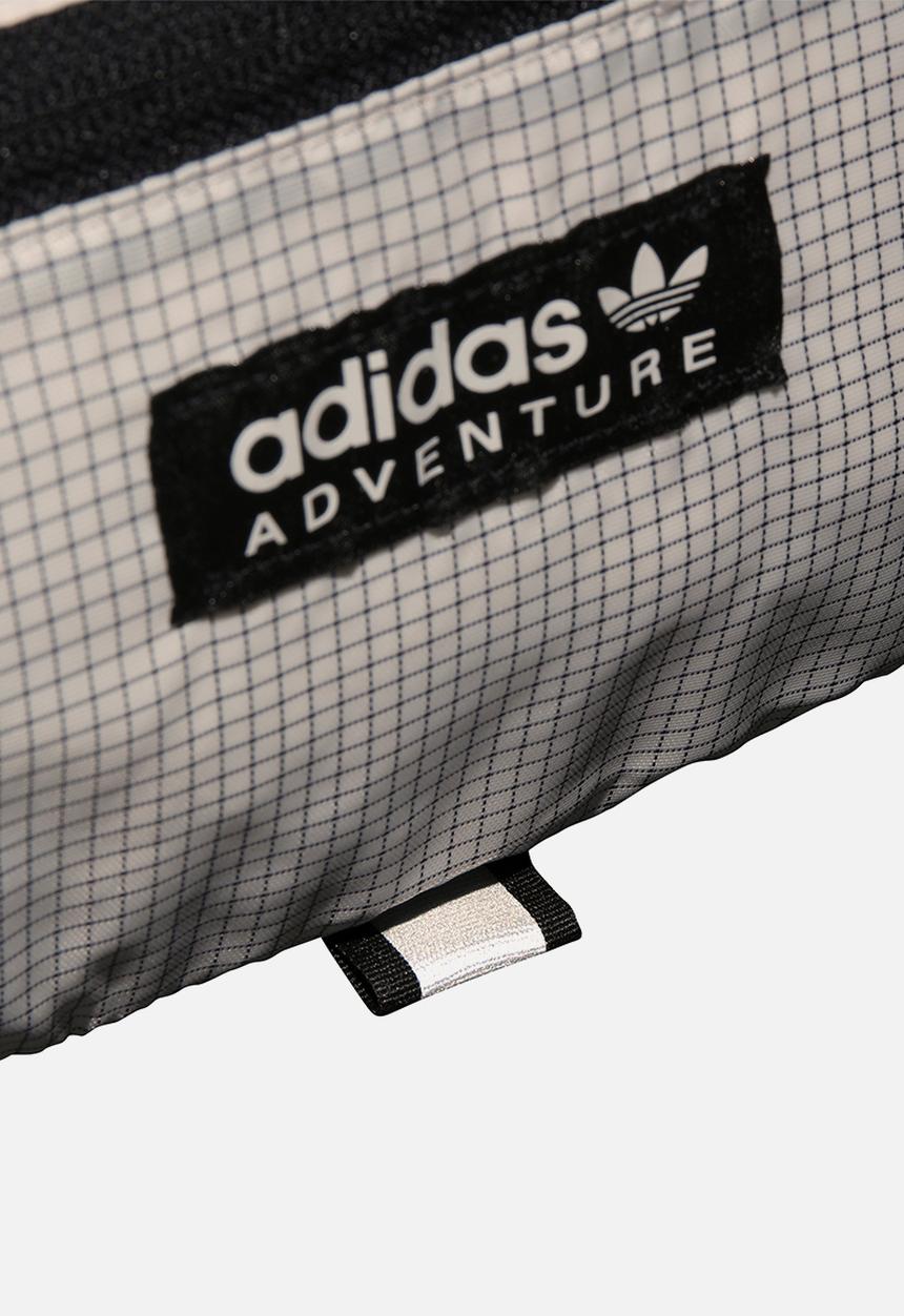 adidas Originals - Waistbag l - white/black