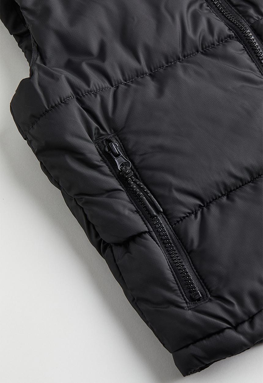 H&M - Puffer gilet - black