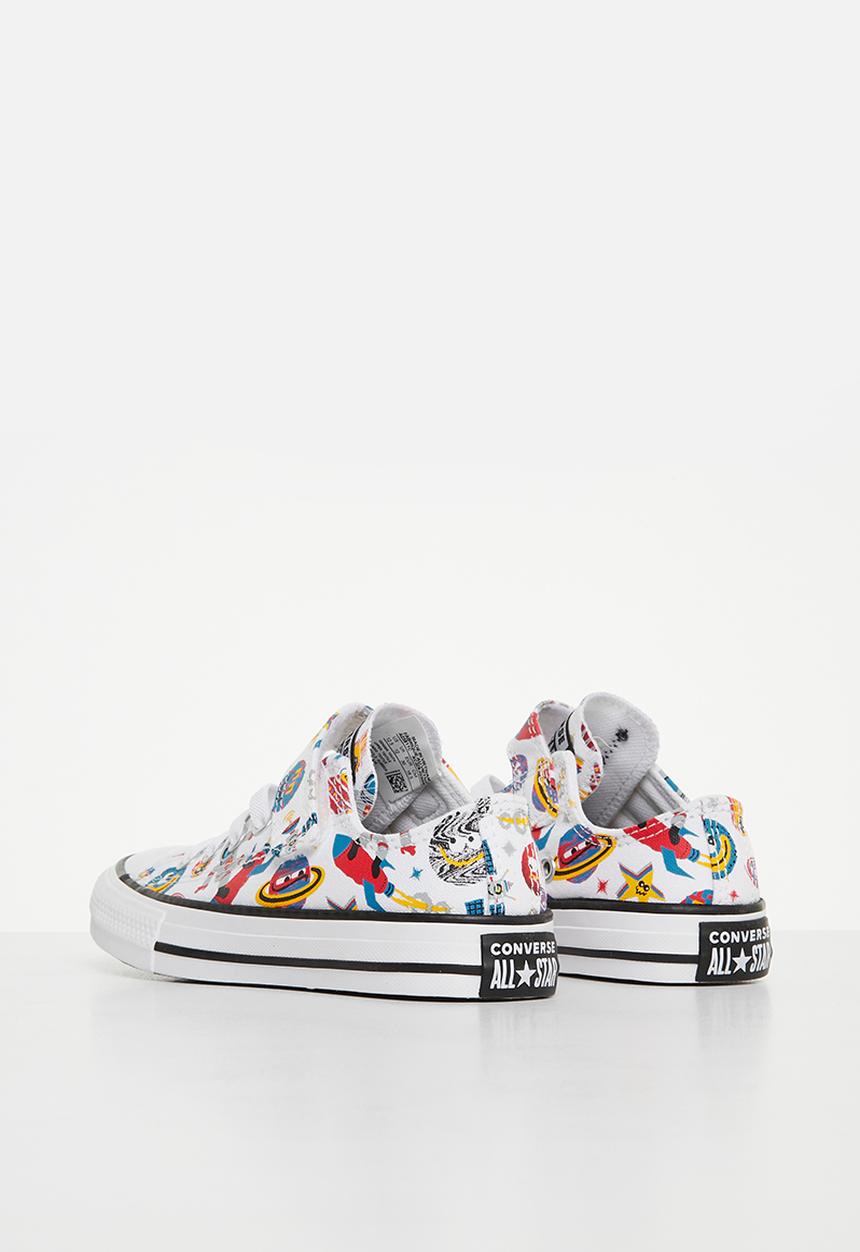 Converse - Chuck taylor all star 1v ox - white/red/amarillo