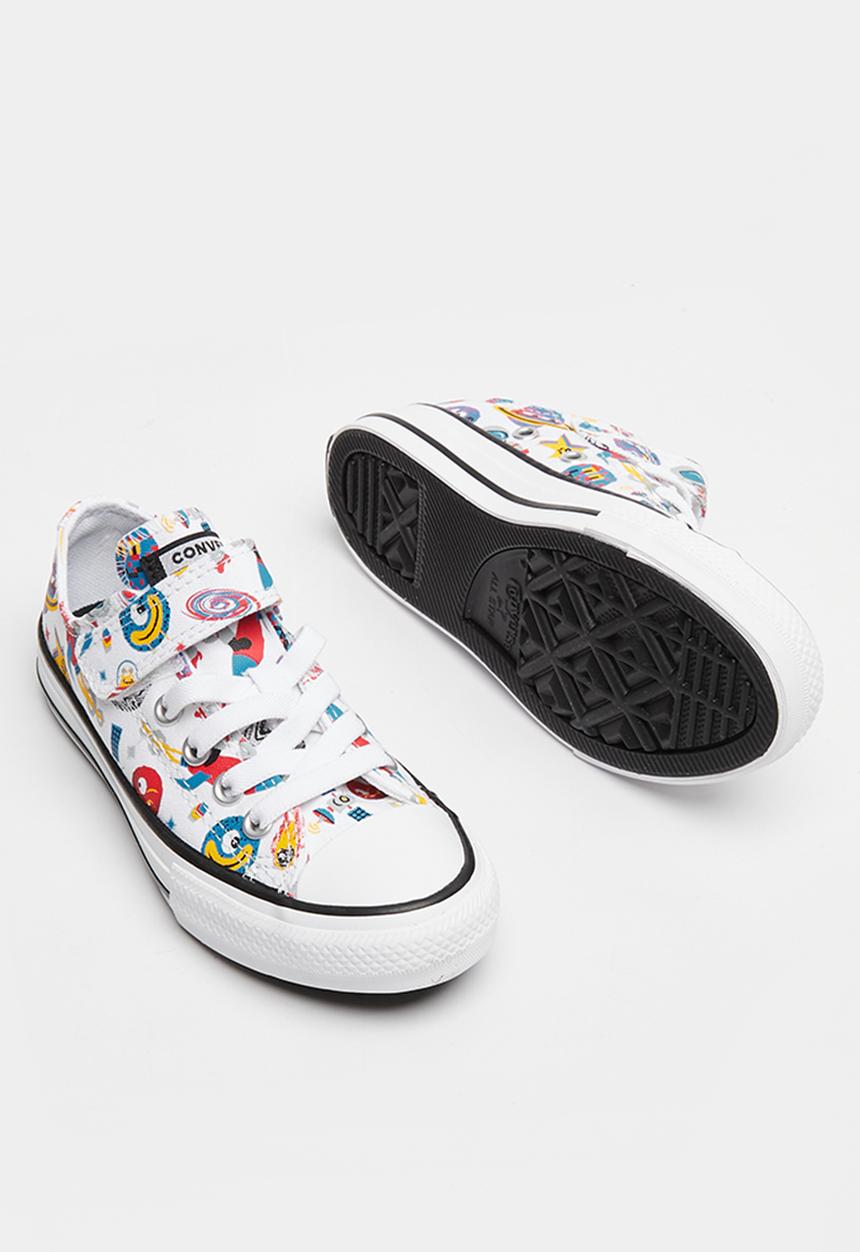Converse - Chuck taylor all star 1v ox - white/red/amarillo