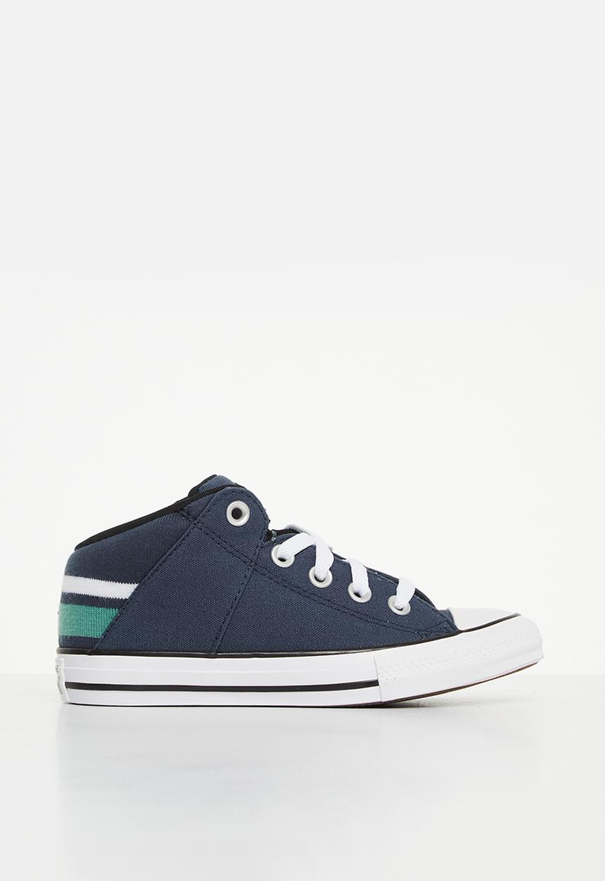 Converse - Chuck taylor all star axel mid - navy/white/algae coast