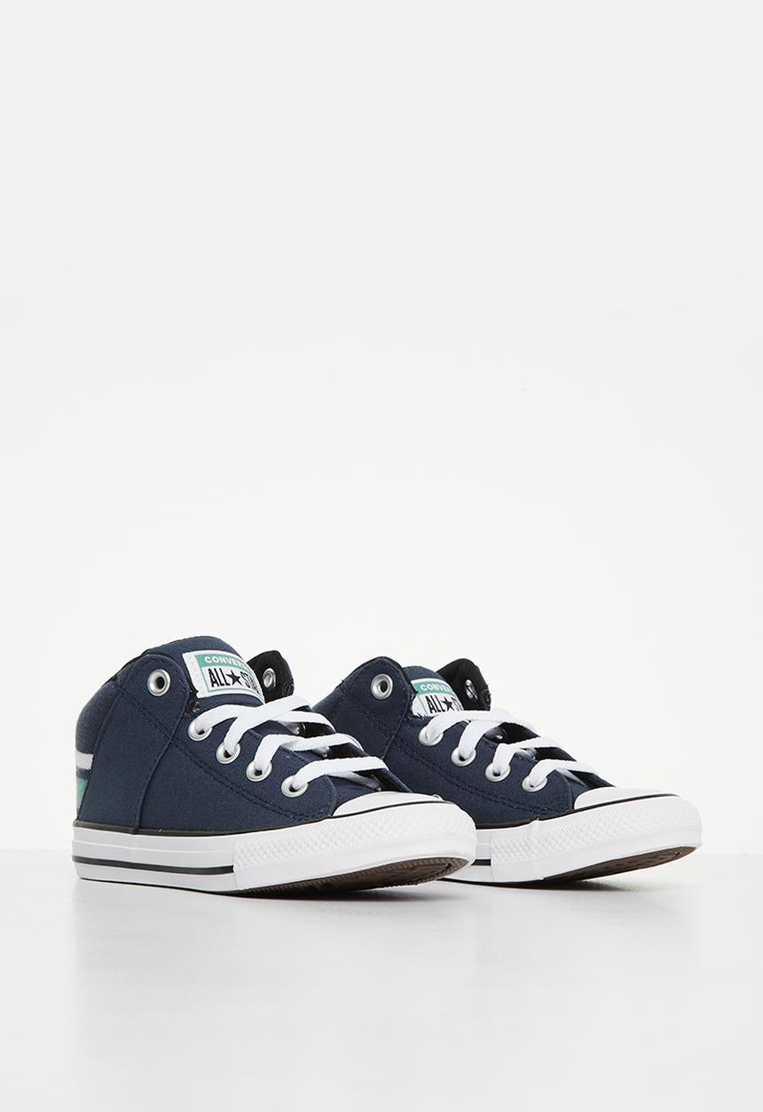 Converse - Chuck taylor all star axel mid - navy/white/algae coast