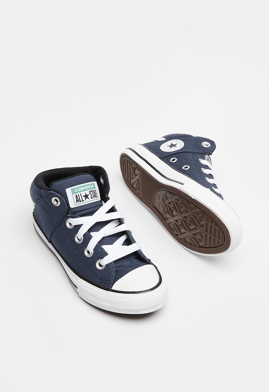 Converse - Chuck taylor all star axel mid - navy/white/algae coast