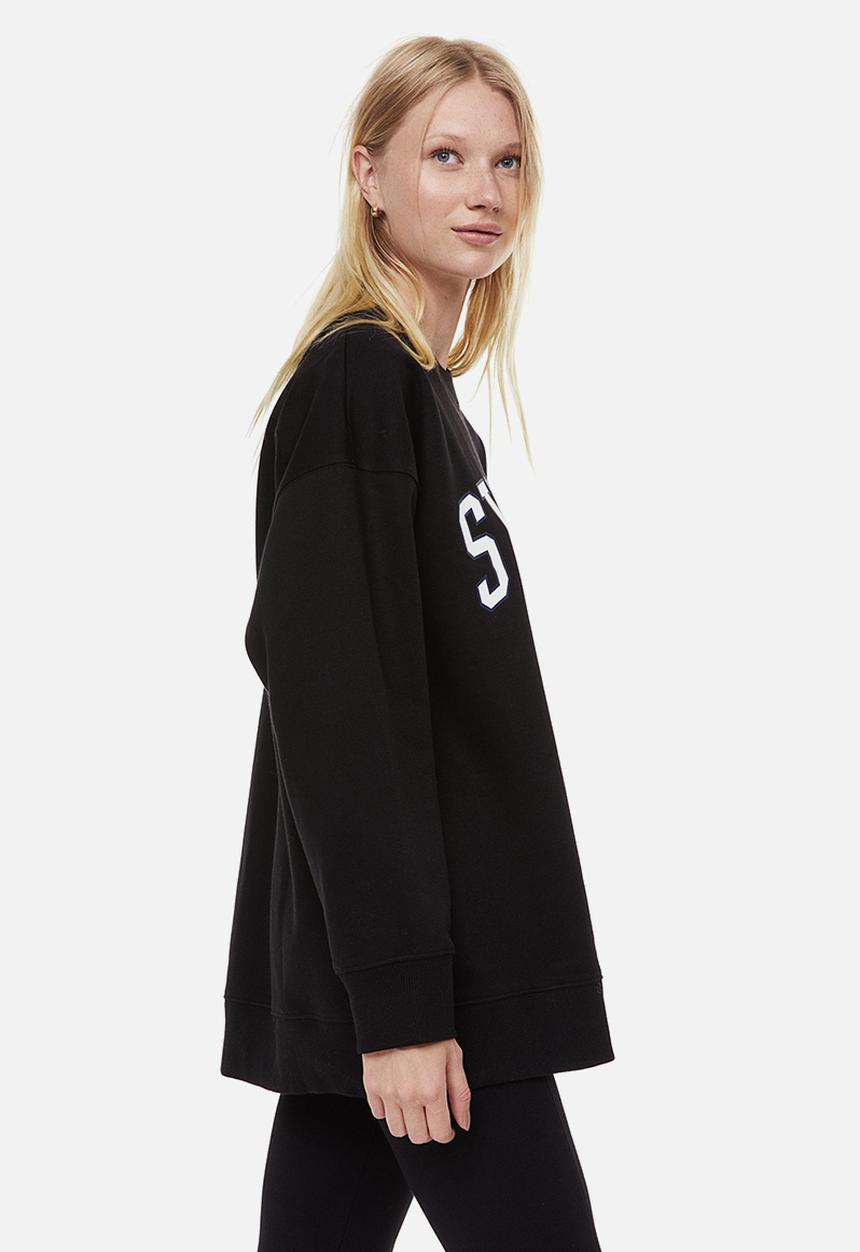 H&M - Printed sweatshirt - black/sydney