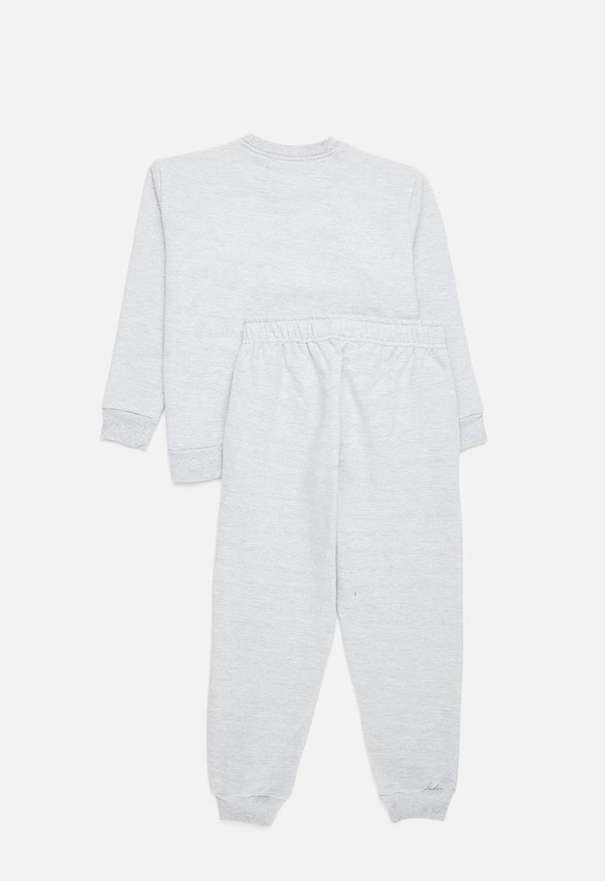 Superbalist - Older girls tracksuit set - grey melange