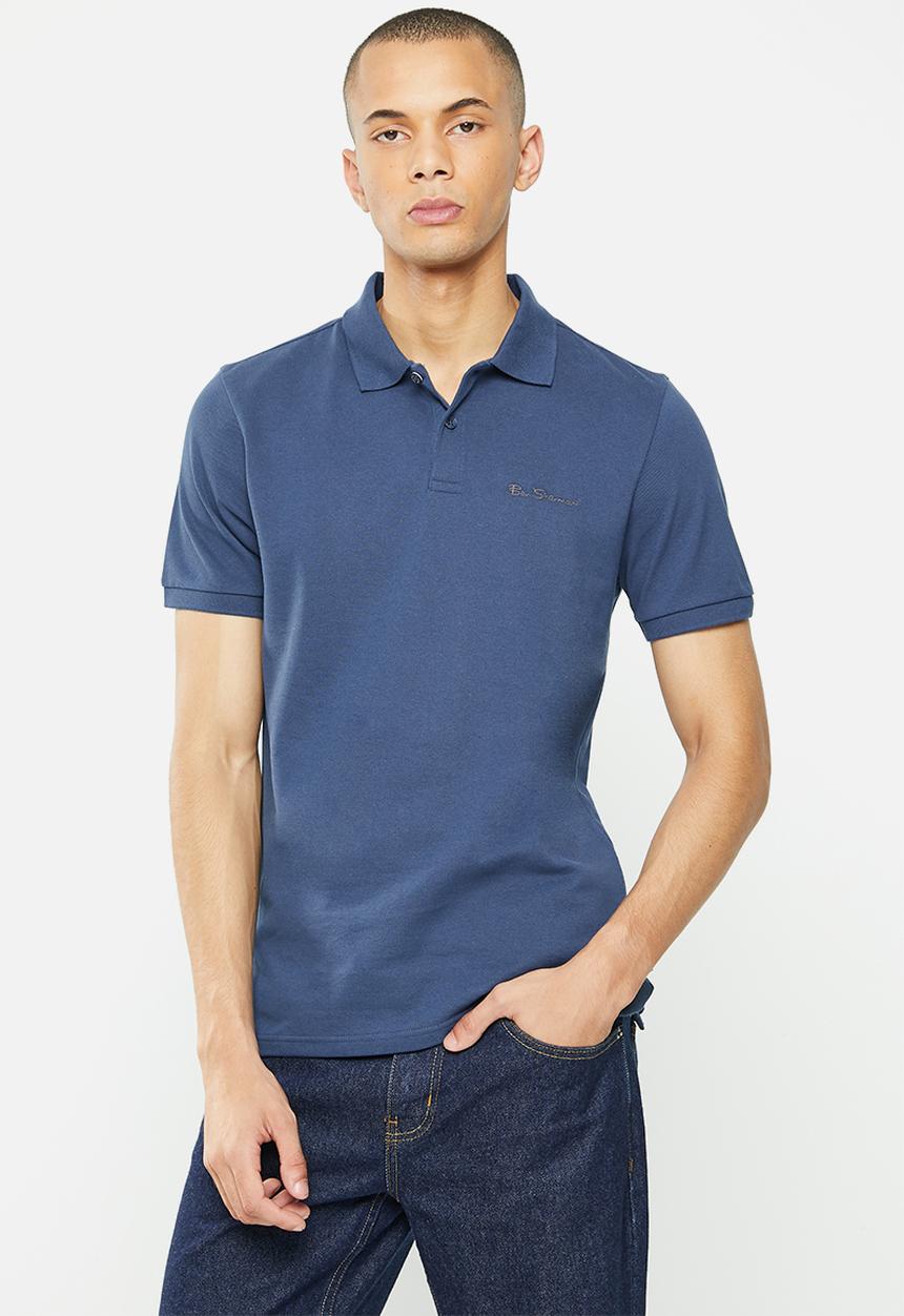 Ben Sherman - Ben polo short sleeve - dark denim