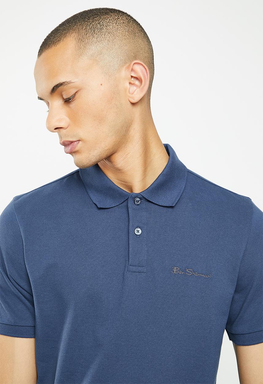 Ben Sherman - Ben polo short sleeve - dark denim