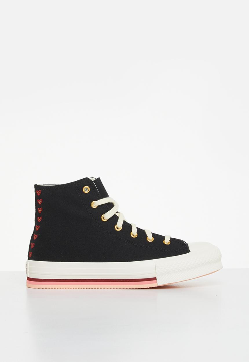 Converse - Chuck taylor all star eva lift hi - black/egret/back ally brick