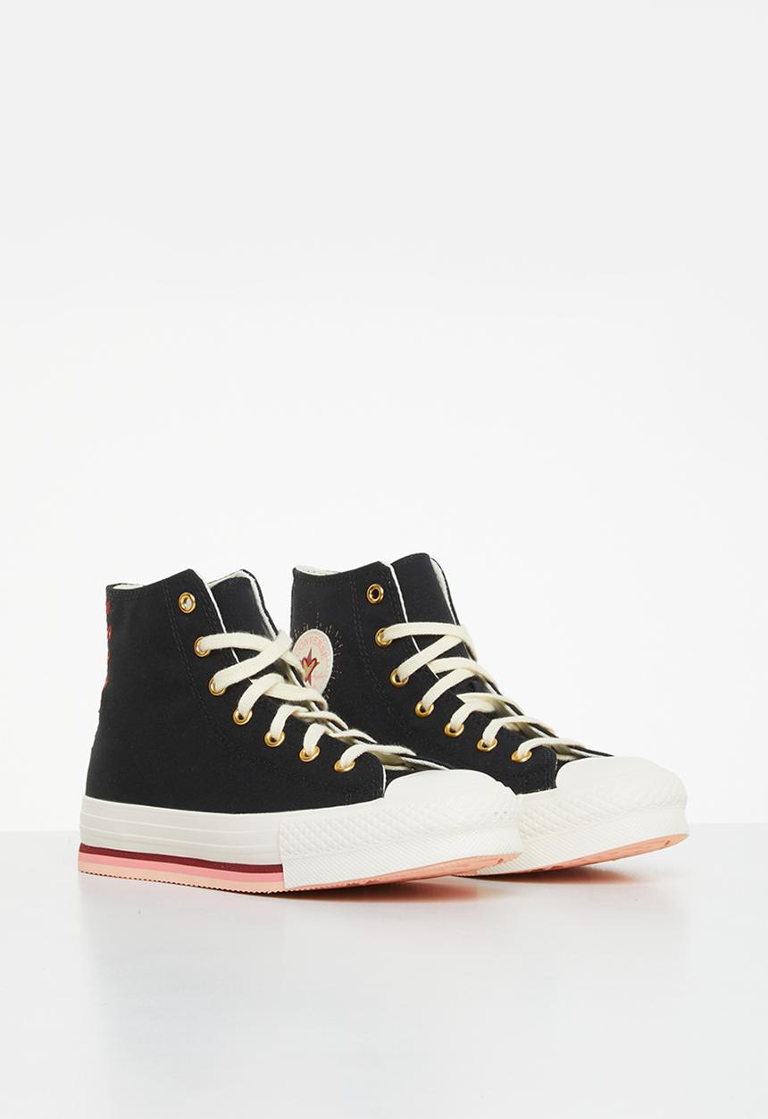 Converse - Chuck taylor all star eva lift hi - black/egret/back ally brick