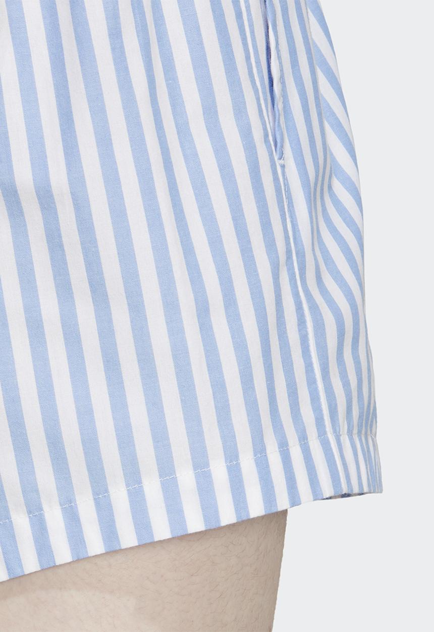 adidas Originals - Ess shorts - white & blue fusion