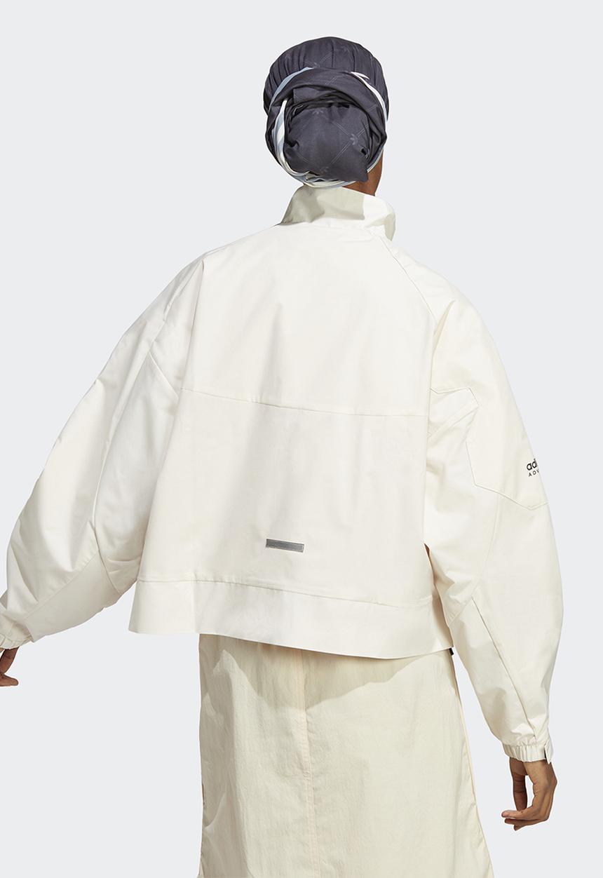 adidas Originals - Crop jacket - wonder white/sand strata