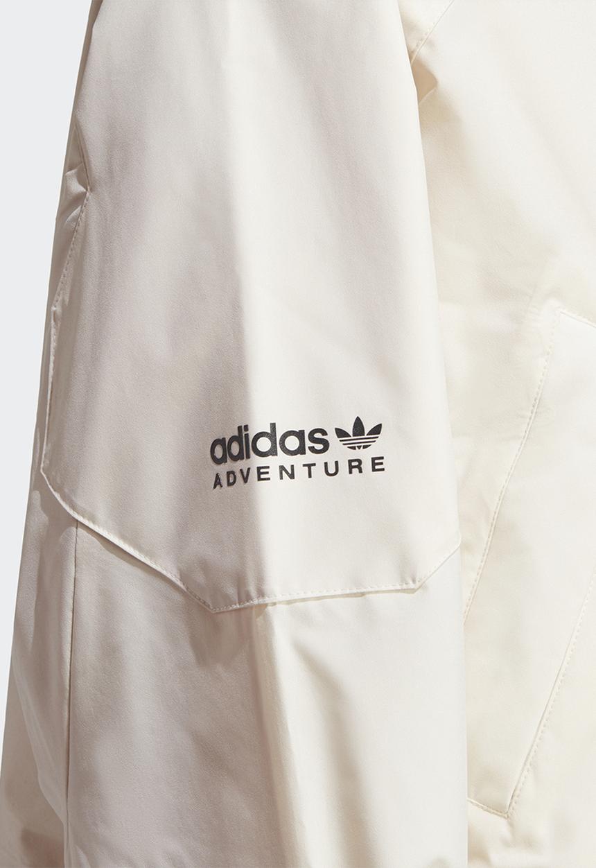adidas Originals - Crop jacket - wonder white/sand strata
