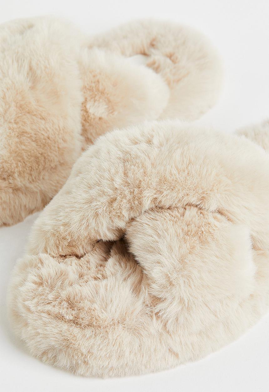 H&M - Slippers - light beige