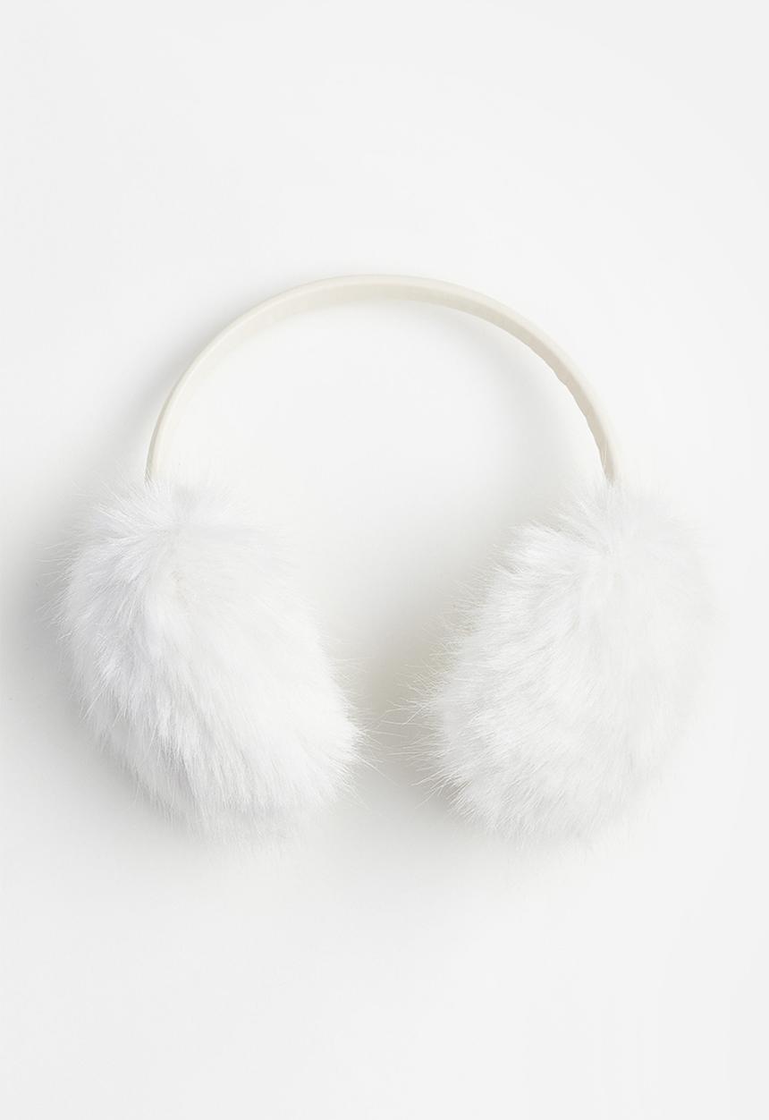 H&M - Fluffy earmuffs - white