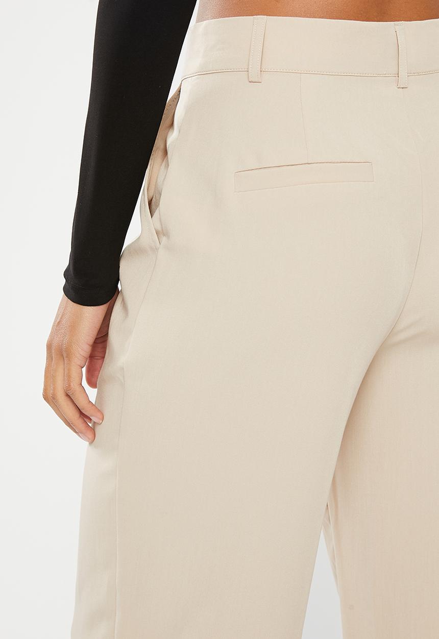 Cotton On - Jamie suiting pant - stone 