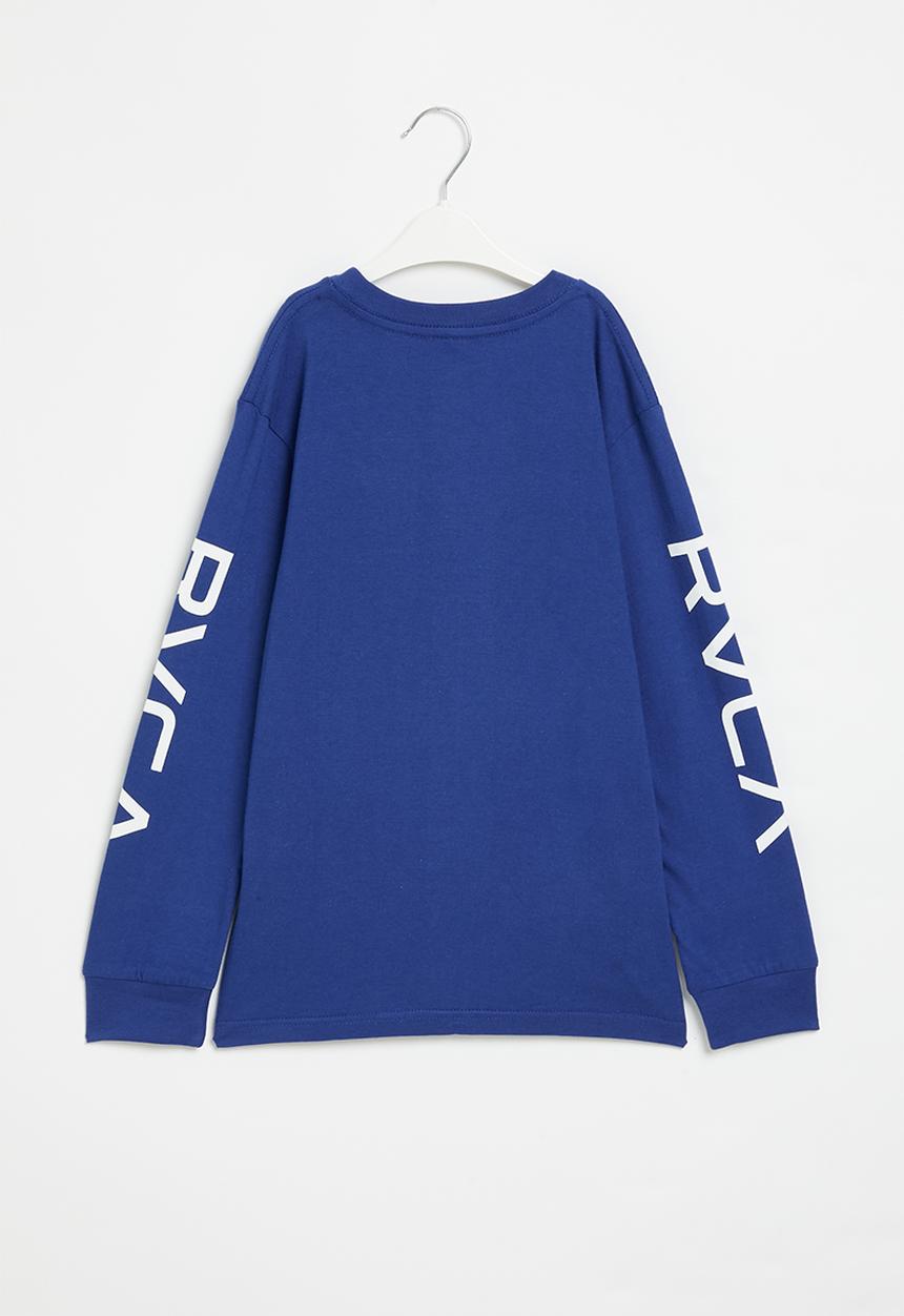 RVCA - Big rvca long sleeve boy - royal blue