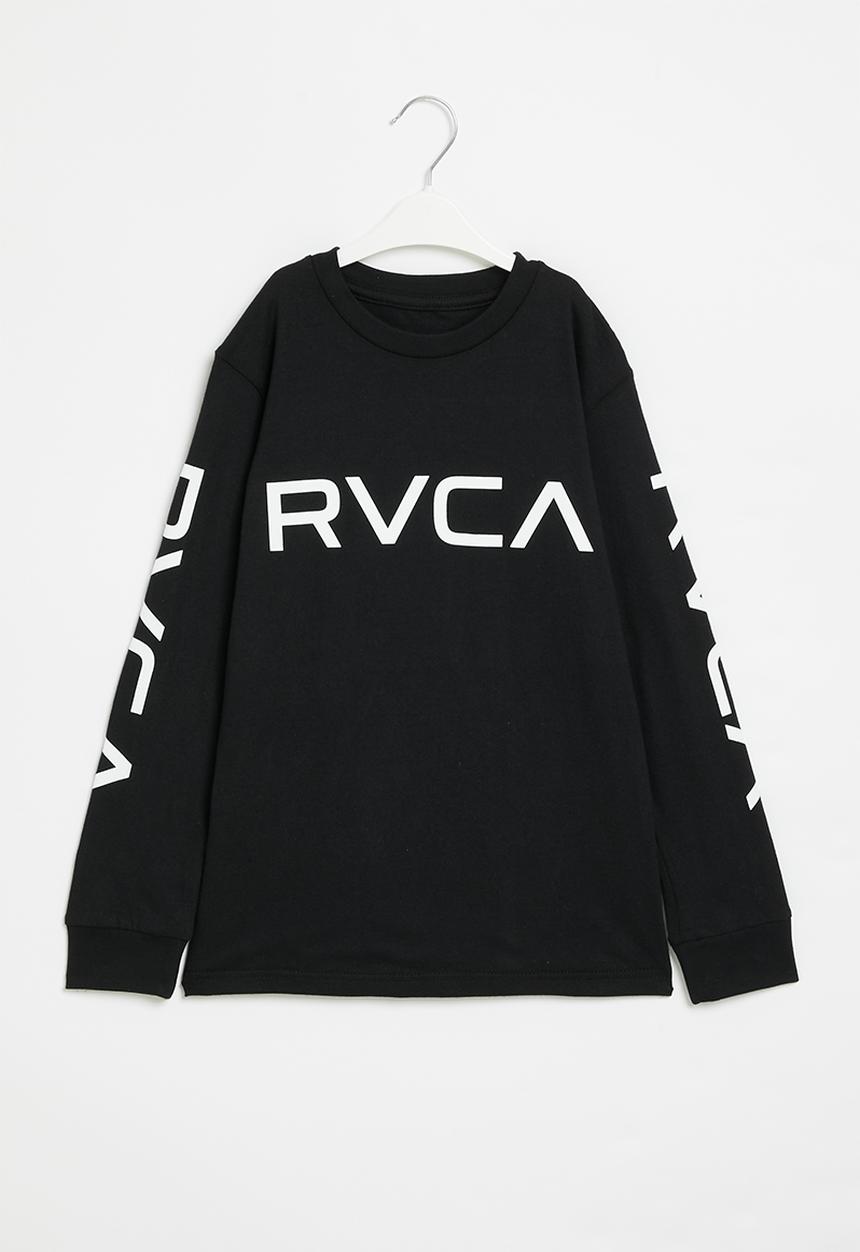 RVCA - Big rvca long sleeve boy - black & white