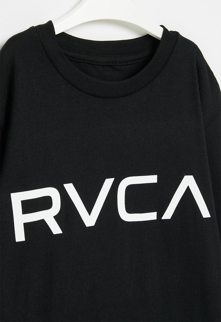 RVCA - Big rvca long sleeve boy - black & white