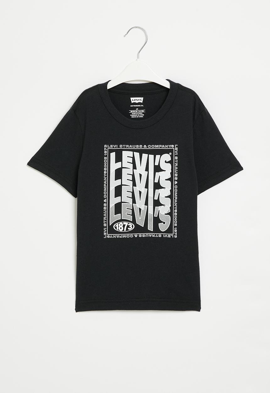 Levi’s® - Lvb wavy logo tee shirt - black
