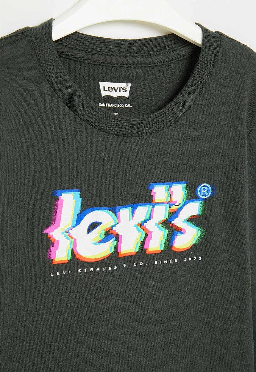 Levi’s® - Lvb glitched logo long sleeve - unexplored