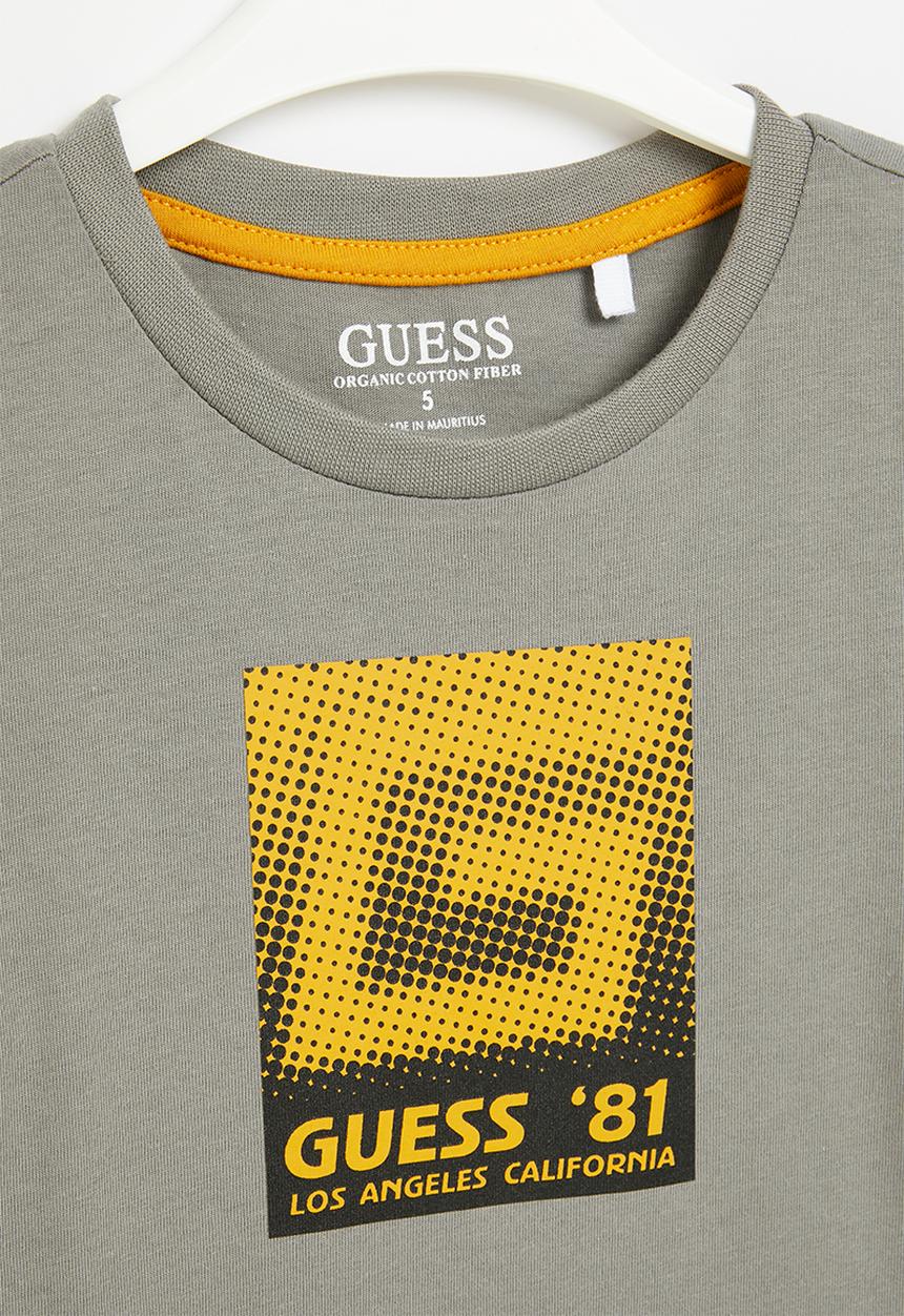 GUESS - Short sleeve T-shirt - steel ball