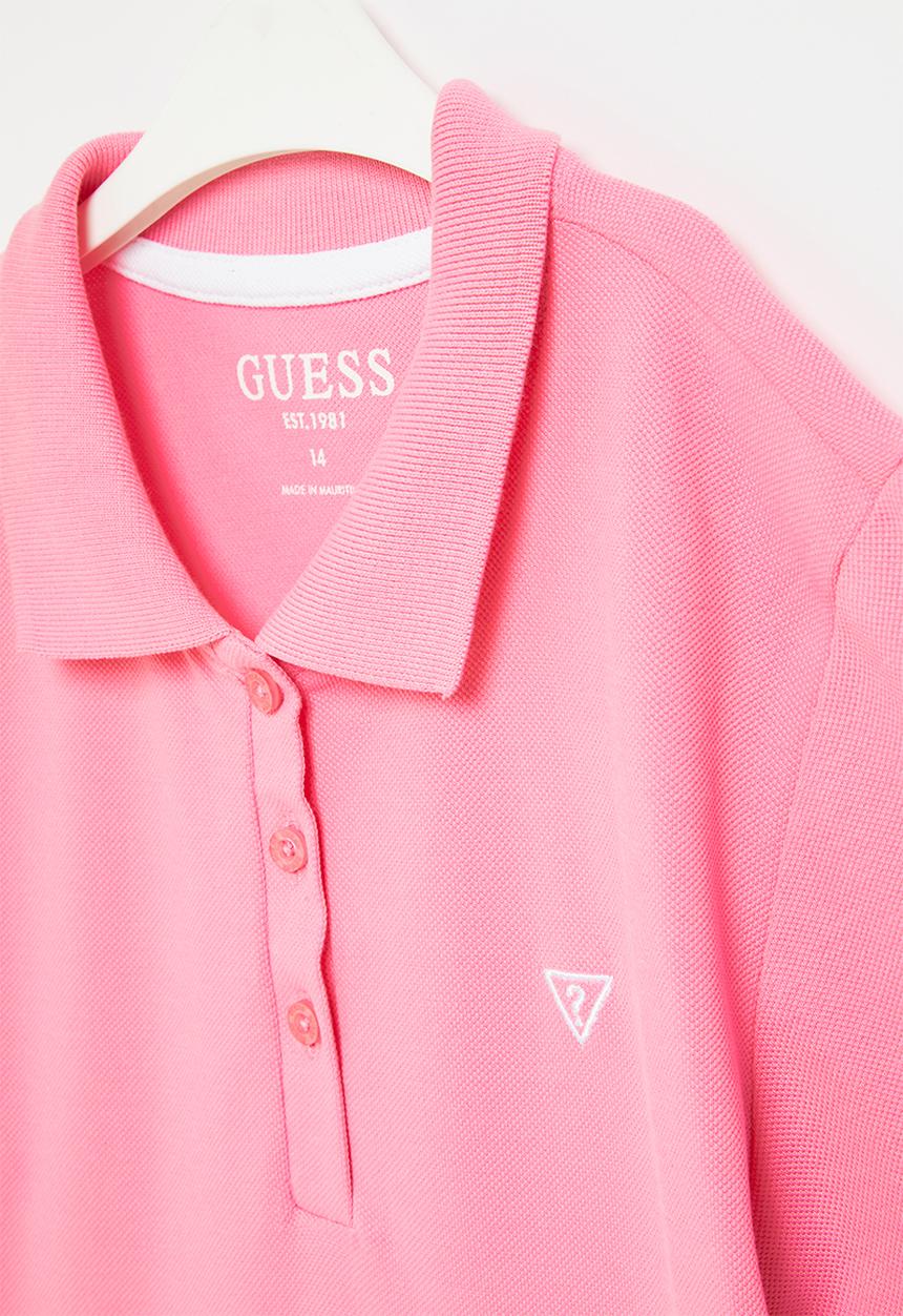 GUESS - Core polo - nebula pink
