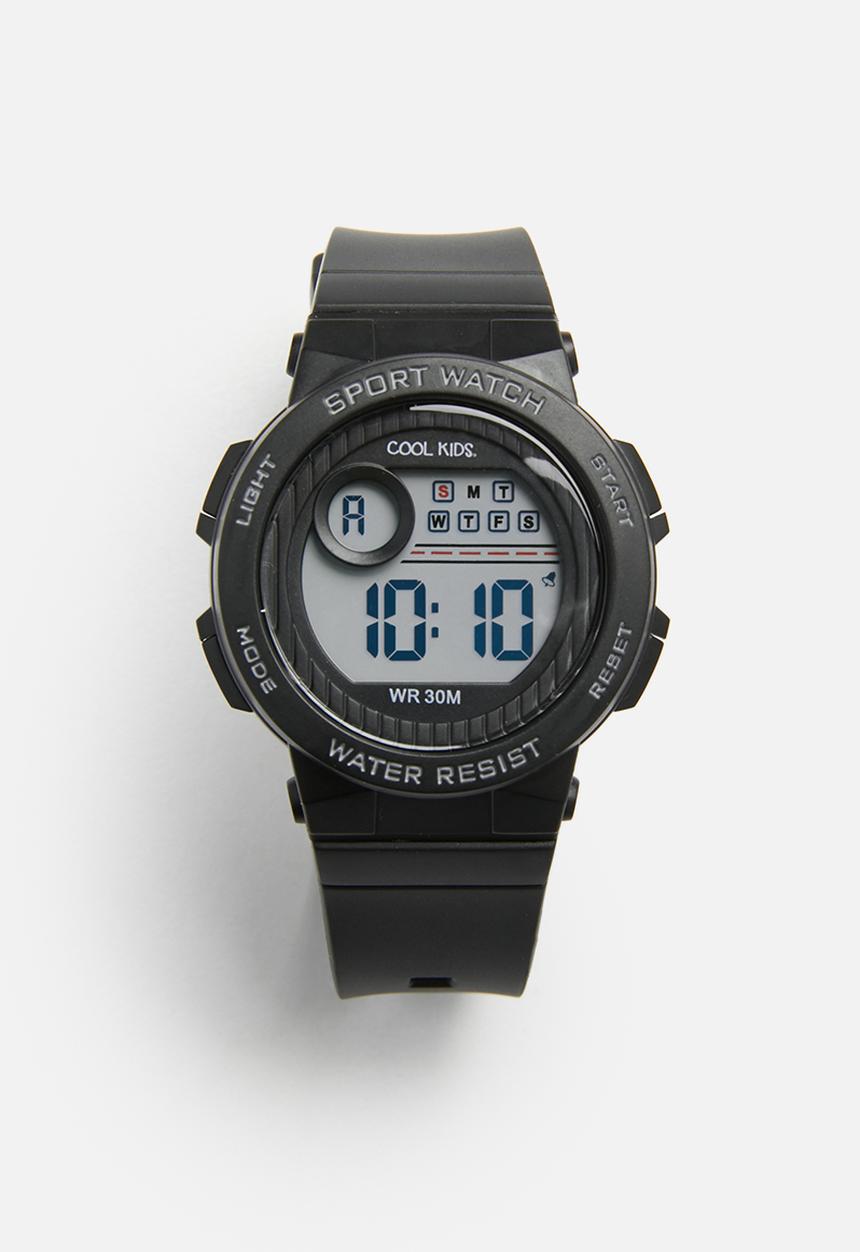 Cool Kids - Sport digital 30m wr - black