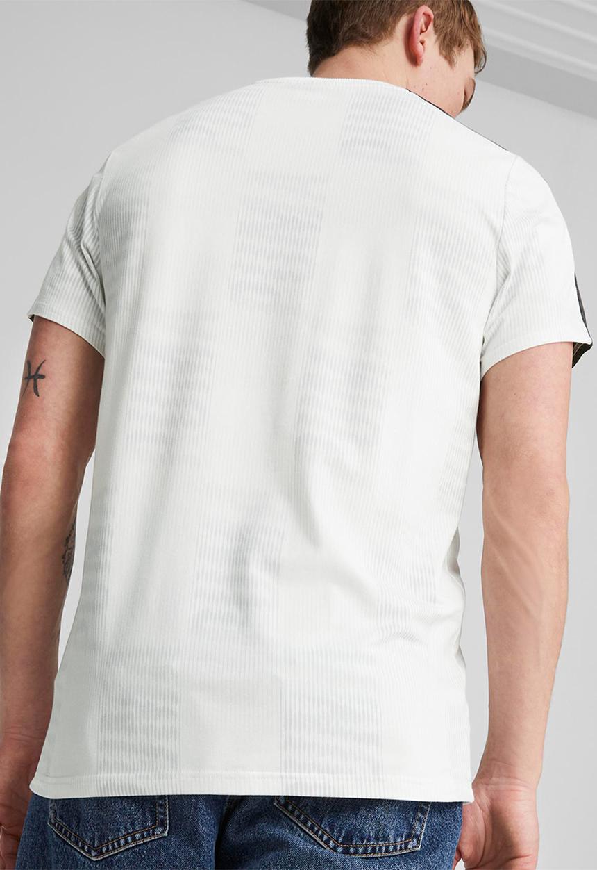 PUMA - T7 sport aop tee - puma white-aop