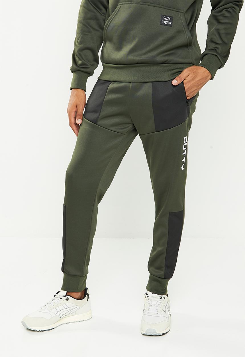 Cutty - Nate trackpant - fatigue