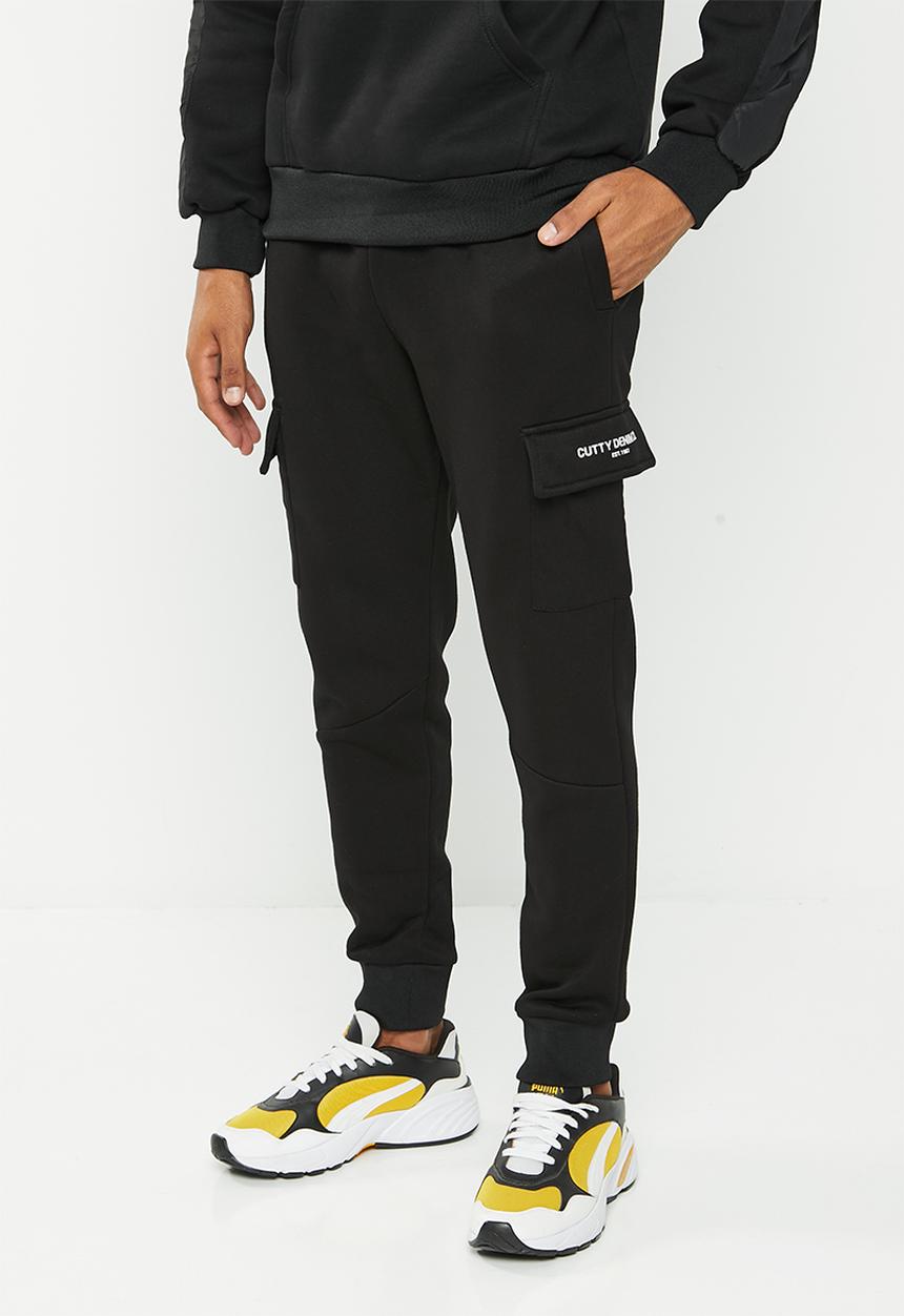 Cutty - Harlow trackpant - black