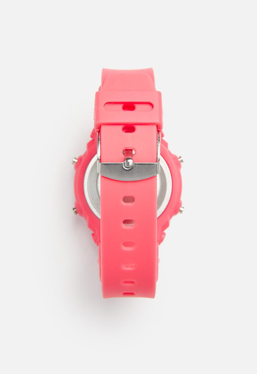 Cool Kids - Kids digital mid-size 30m watch - pink