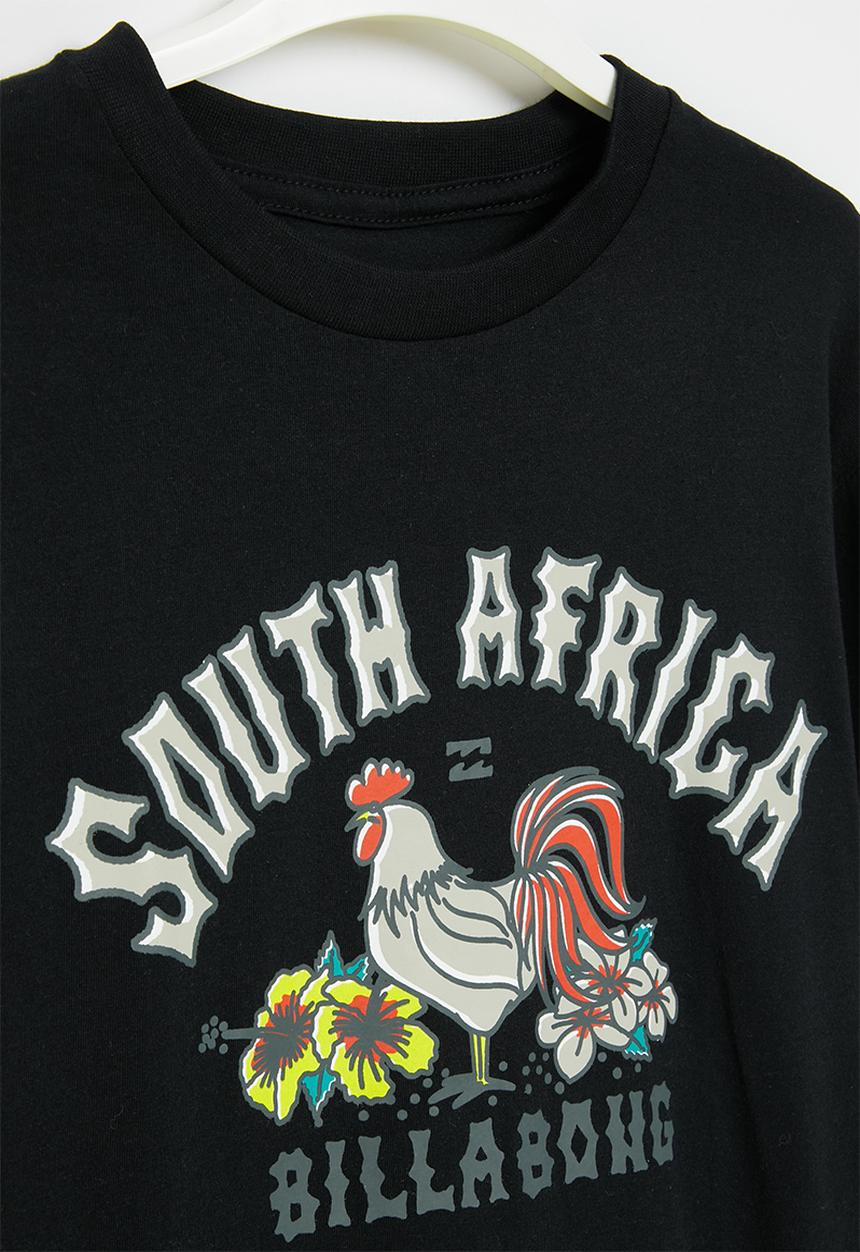 Billabong  - Boys south african chook long sleeve tee - black