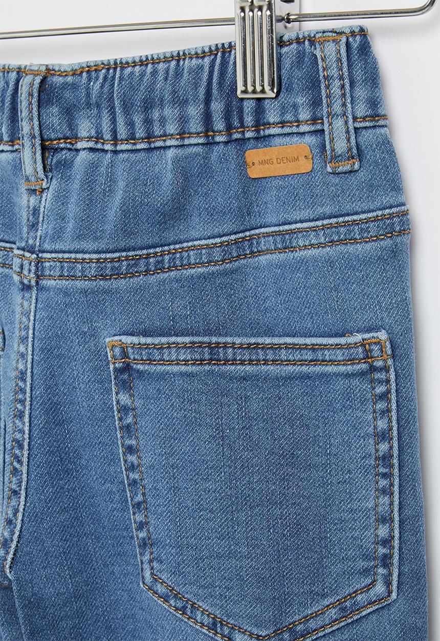 MANGO - Jeans comfy - open blue