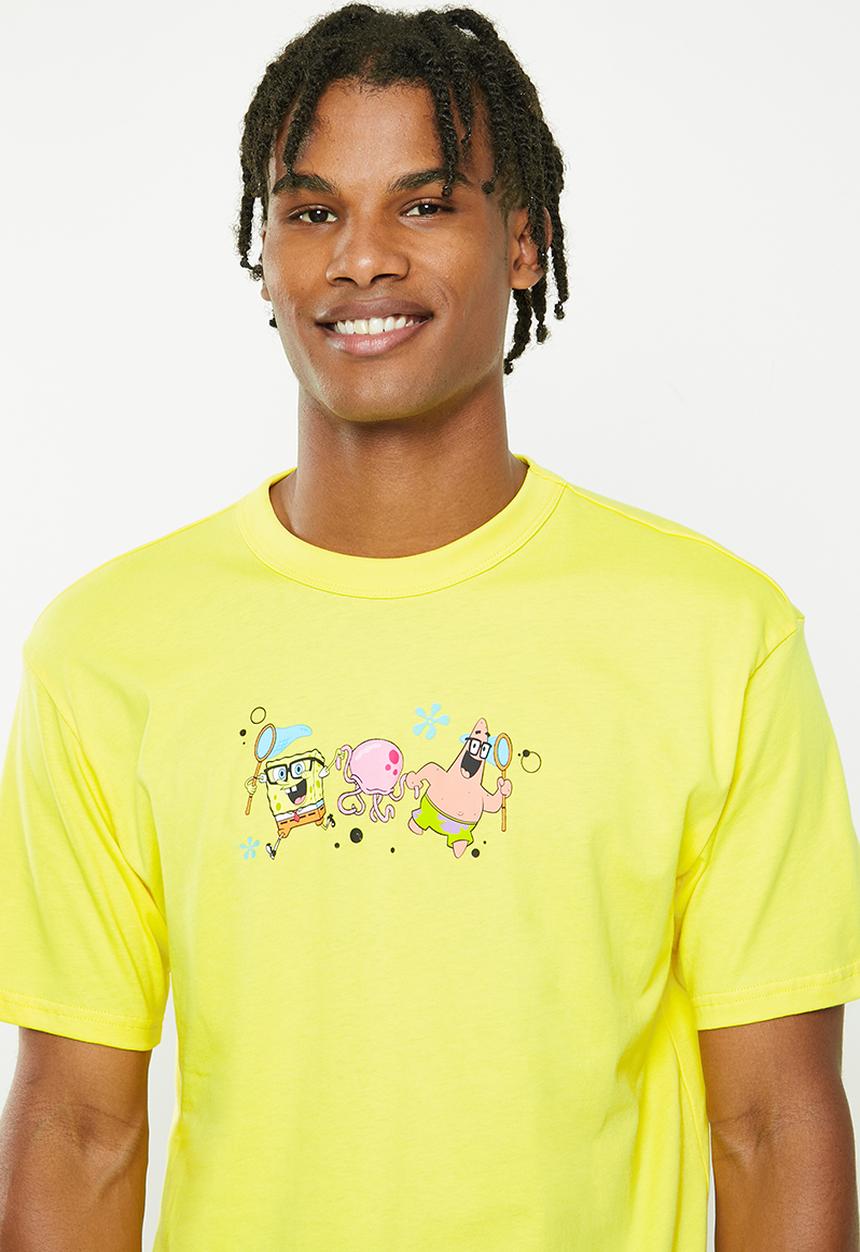 PUMA - Puma x spongebob graphic tee - lucent yellow