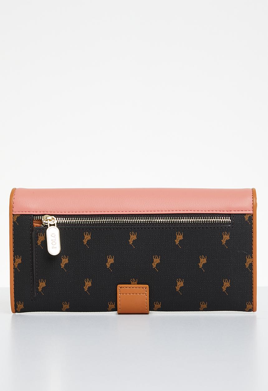 POLO - Clutch purse - coral