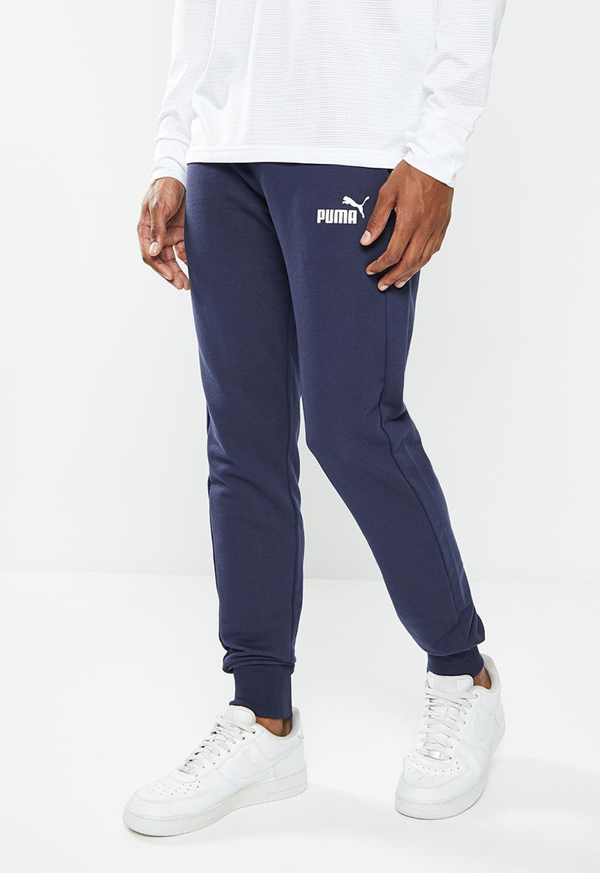 PUMA - Ess slim pants tr - peacoat