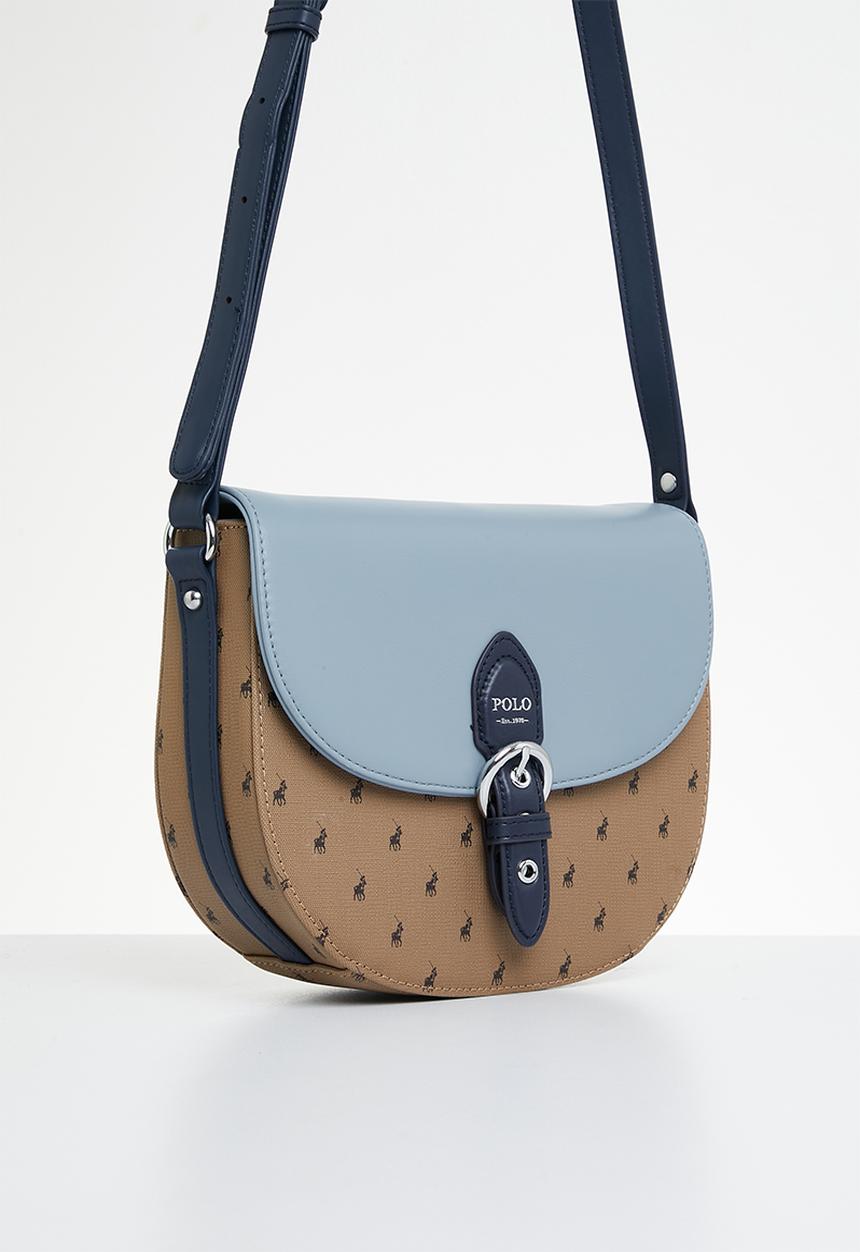 POLO - Saddle crossbody - blue 