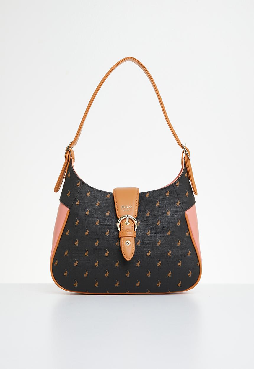 POLO - Small shoulder bag - coral 