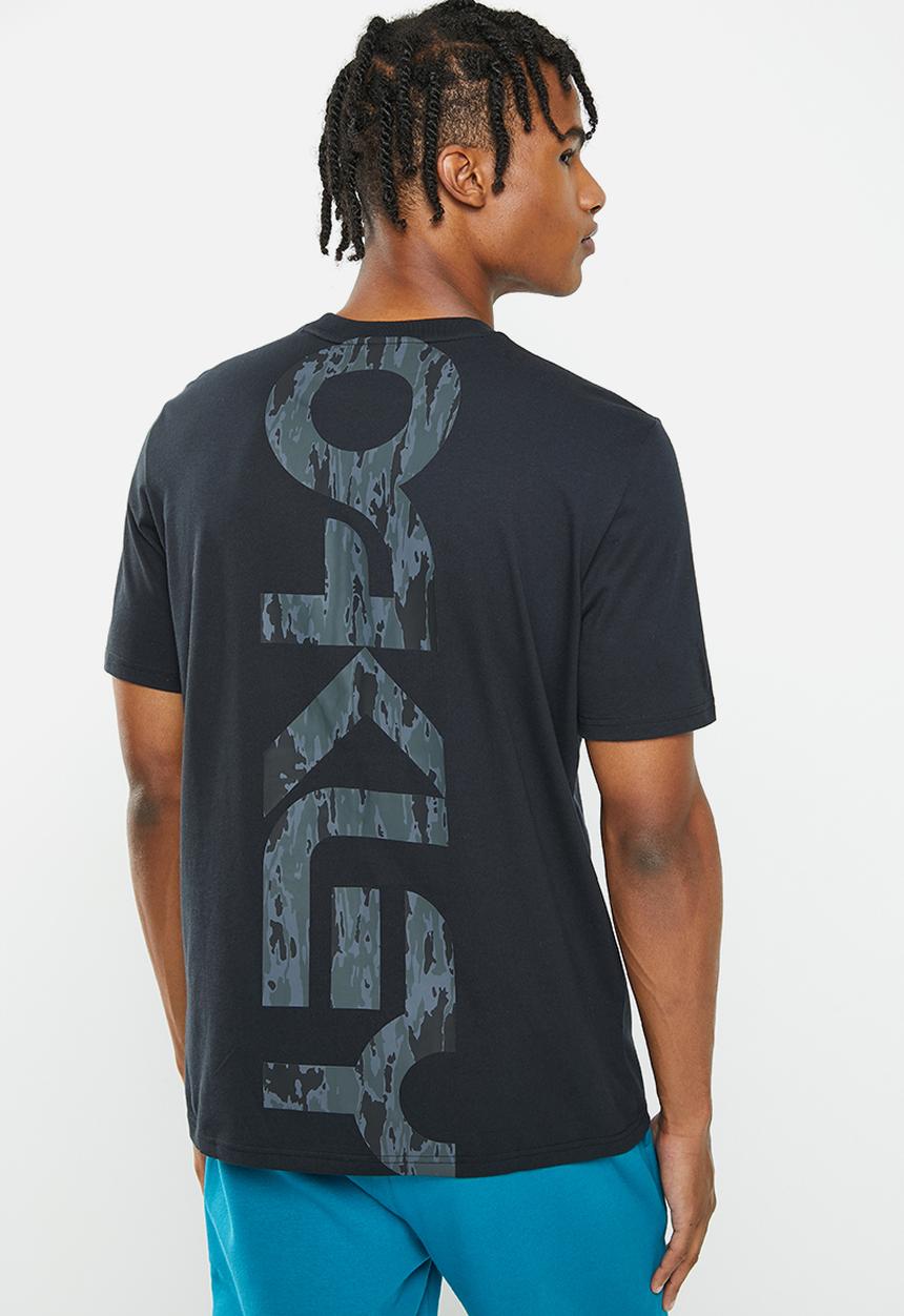 Oakley - Bandana b1b tee - black & brush tiger grey