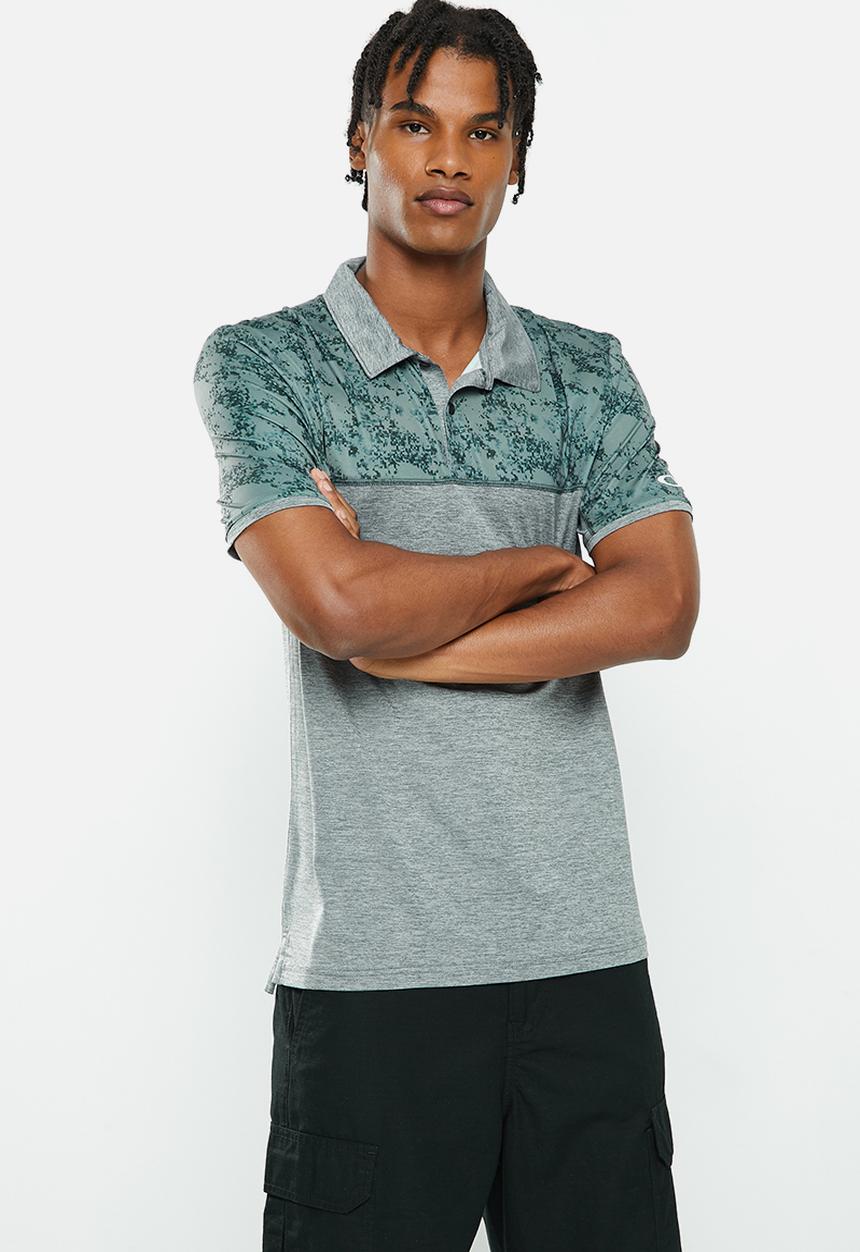 Oakley - Oakley sand block polo - dark slate