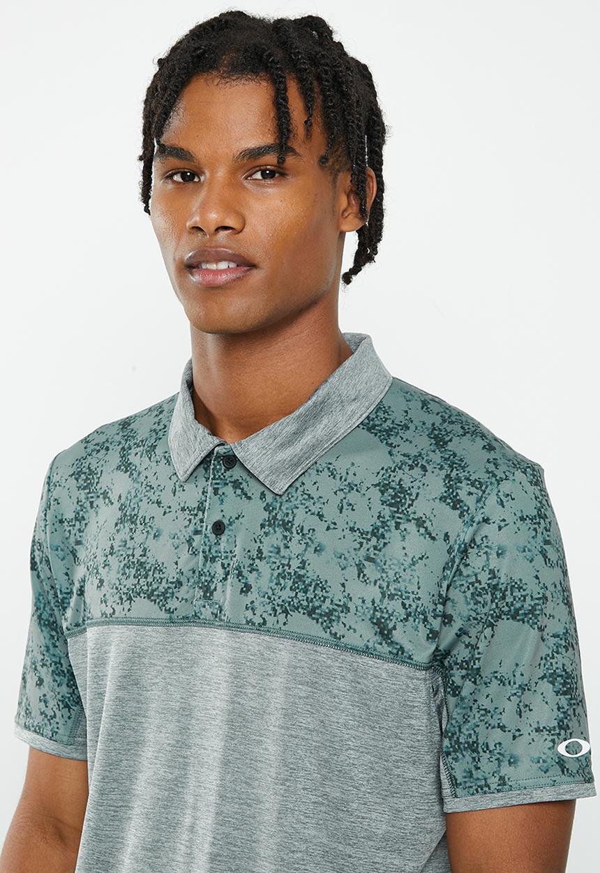 Oakley - Oakley sand block polo - dark slate