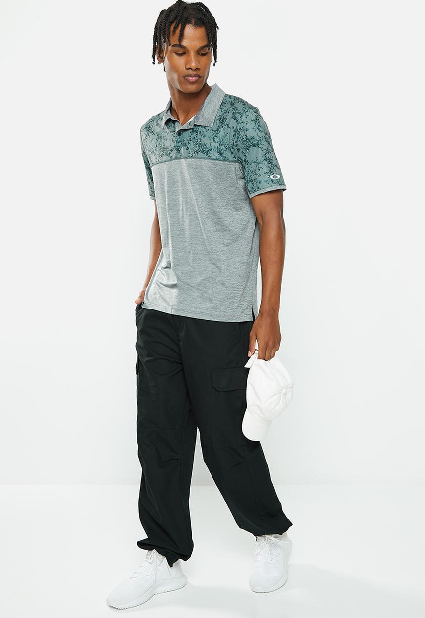 Oakley - Oakley sand block polo - dark slate