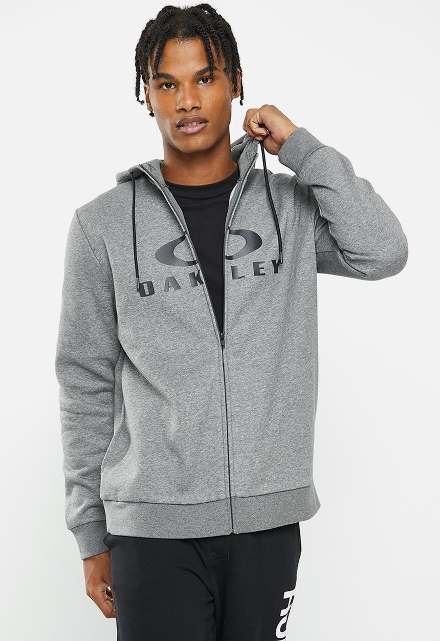 Oakley - Bark fz hoodie 2.0 - new athletic grey