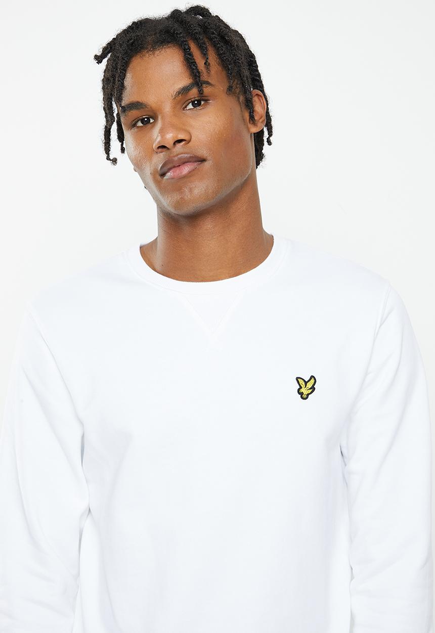Lyle & Scott - Crew neck sweatshirt - white