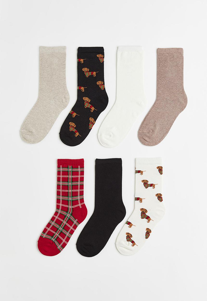 H&M - 7-pack socks - multi 