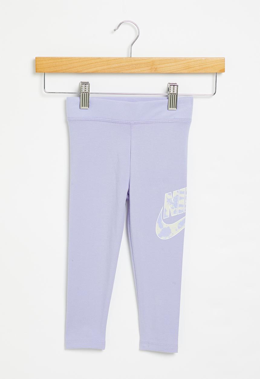 Nike - Nkg cloud wash legging - light thistle