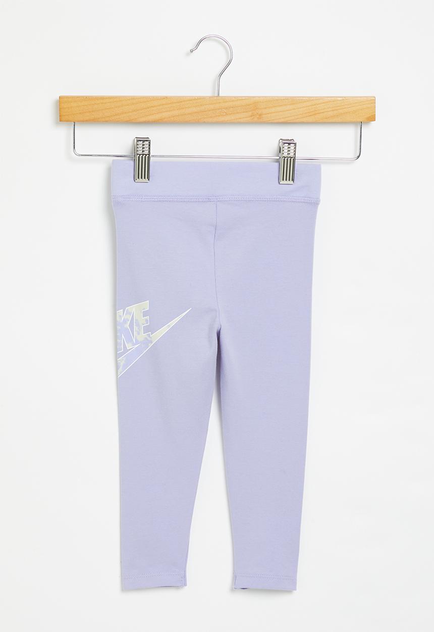 Nike - Nkg cloud wash legging - light thistle