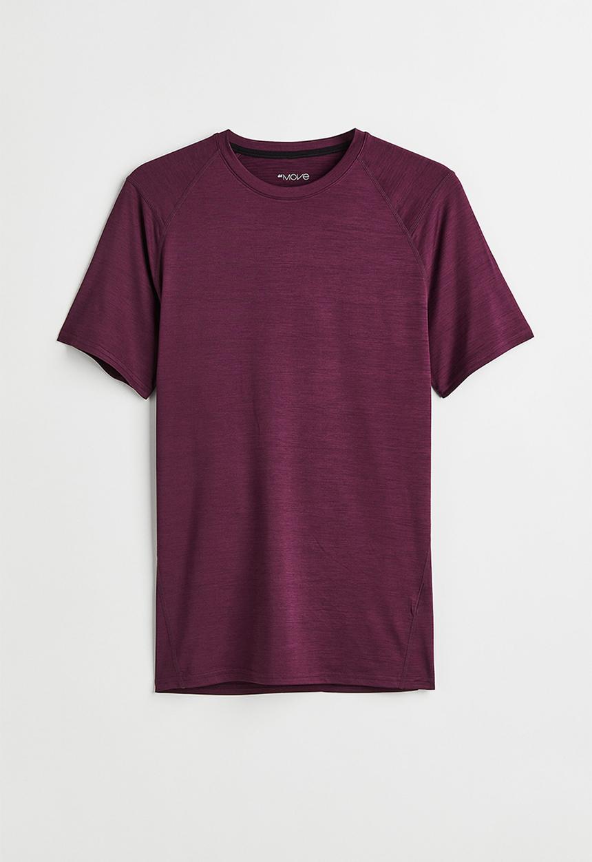 H&M - Drymove™ sports top - plum purple